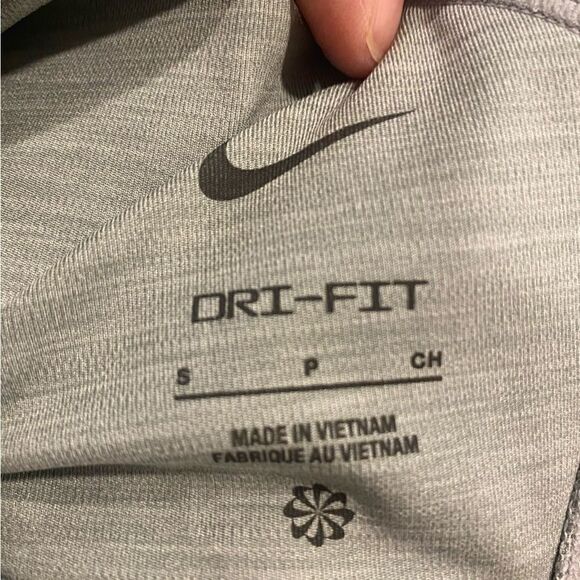 Nike Dri-fit Zip-up Mesh back Sports Bra Size Small - Picture 5 of 5